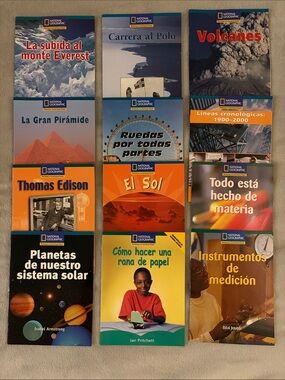 NATGEO 12 STEM Libros